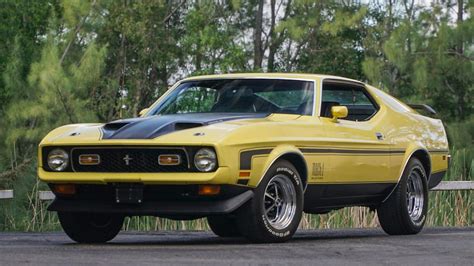 ford mustang 1971 mach 1 fastback